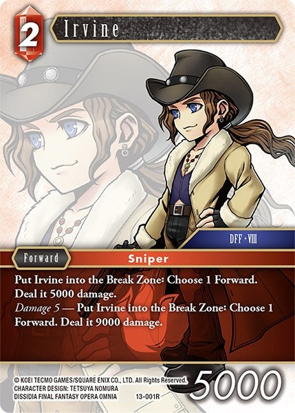 Image for Irvine (Opus XIII: Crystal Radiance) (13-001R) - Final Fantasy TCG