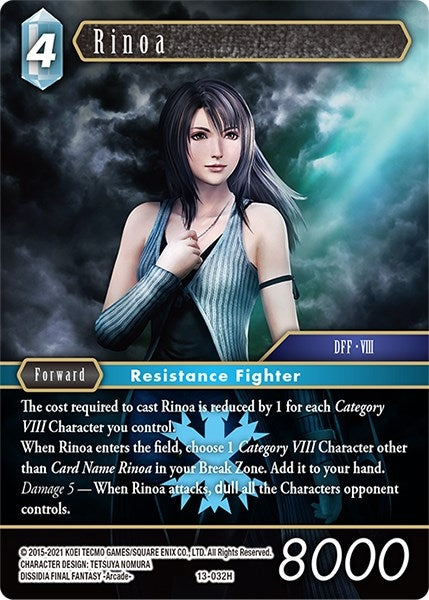 Image for Rinoa (Opus XIII: Crystal Radiance) (13-032H) - Final Fantasy TCG