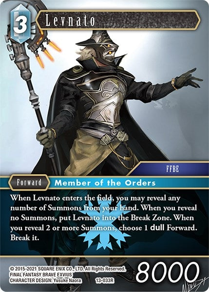 Image for Levnato (Opus XIII: Crystal Radiance) (13-033R) - Final Fantasy TCG