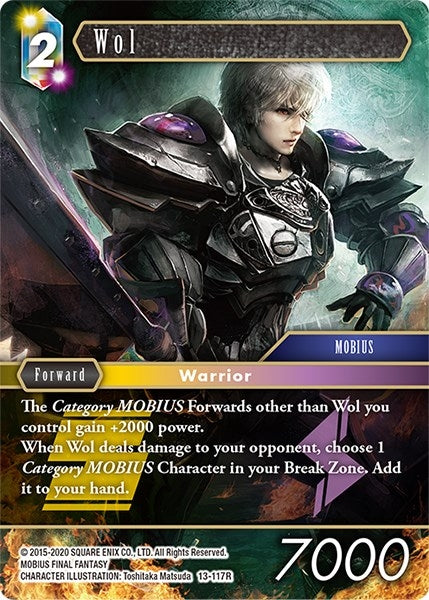 Image for Wol (Opus XIII: Crystal Radiance) (13-117R) - Final Fantasy TCG