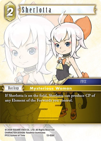 Image for Sherlotta (Opus XIII: Crystal Radiance) (13-058C) - Final Fantasy TCG