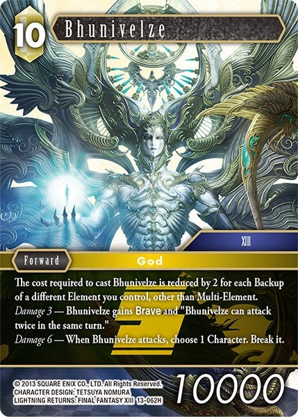 Image for Bhunivelze (Opus XIII: Crystal Radiance) (13-062H) - Final Fantasy TCG