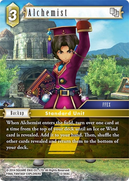 Image for Alchemist (Opus XIII: Crystal Radiance) (13-068C) - Final Fantasy TCG