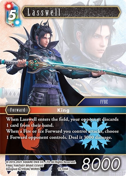 Image for Lasswell (Opus XIII: Crystal Radiance) (13-105R) - Final Fantasy TCG