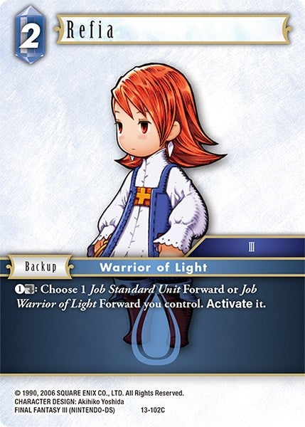 Image for Refia (Opus XIII: Crystal Radiance) (13-102C) - Final Fantasy TCG