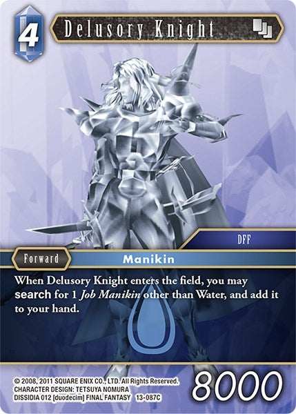 Image for Delusory Knight (Opus XIII: Crystal Radiance) (13-087C) - Final Fantasy TCG