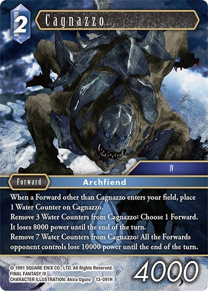 Image for Cagnazzo (Opus XIII: Crystal Radiance) (13-091H) - Final Fantasy TCG