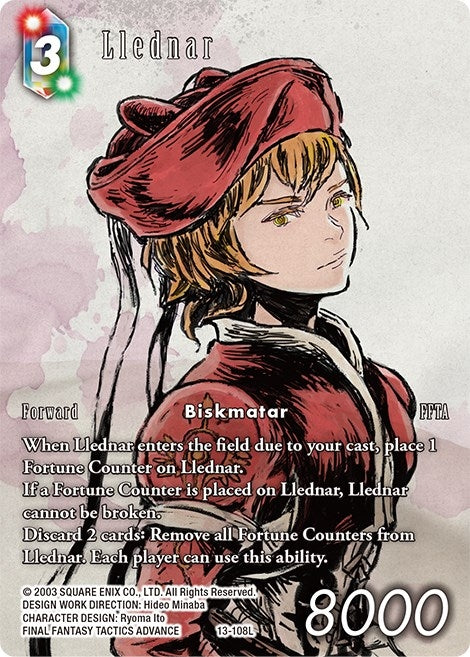 Image for Llednar (Full Art) (Opus XIII: Crystal Radiance) (13-108L) - Final Fantasy TCG