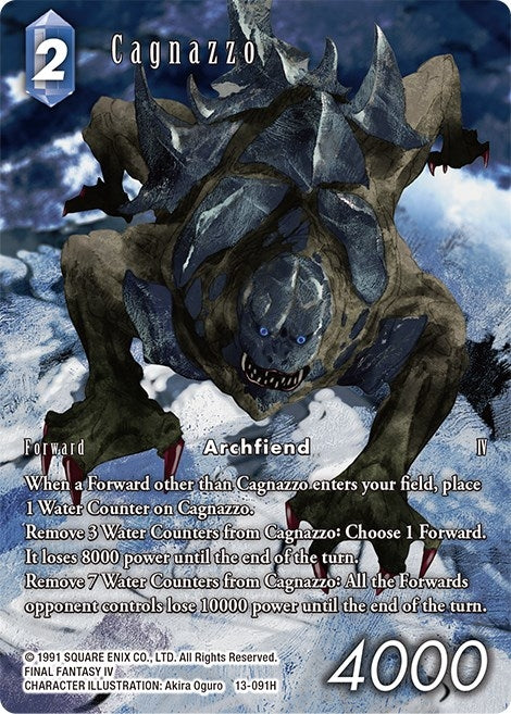 Image for Cagnazzo (Full Art) (Opus XIII: Crystal Radiance) (13-091H) - Final Fantasy TCG