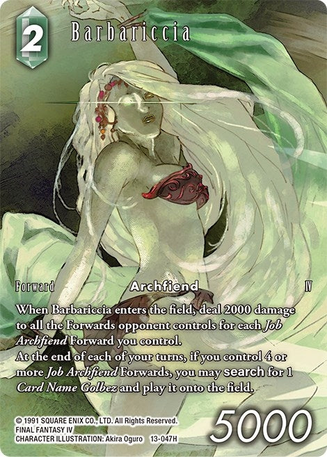 Image for Barbariccia (Full Art) (Opus XIII: Crystal Radiance) (13-047H) - Final Fantasy TCG