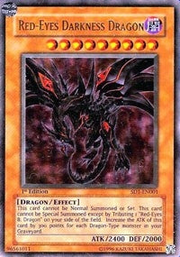 Image for Red-Eyes Darkness Dragon (Structure Deck: Dragon's Roar) (SD1-EN001) - YuGiOh