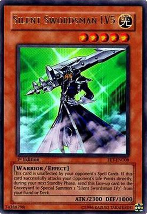 Image for Silent Swordsman LV5 (Flaming Eternity) (FET-EN008) - YuGiOh