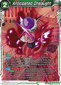 Image for Anticipated Onslaught (Supreme Rivalry) (BT13-086) - Dragon Ball Super: Masters