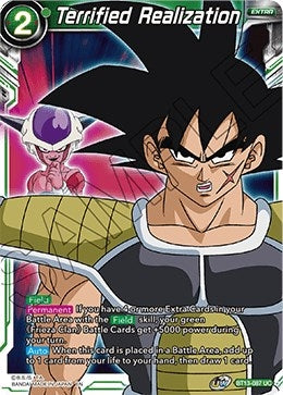 Image for Terrified Realization (Supreme Rivalry) (BT13-087) - Dragon Ball Super: Masters