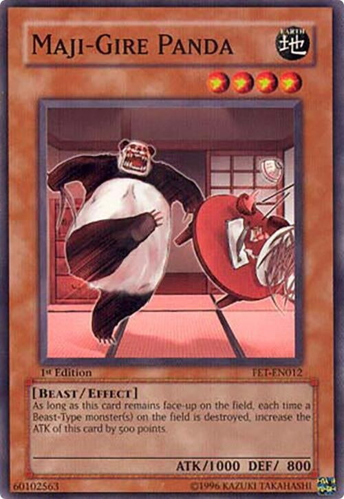 Image for Maji-Gire Panda (Flaming Eternity) (FET-EN012) - YuGiOh