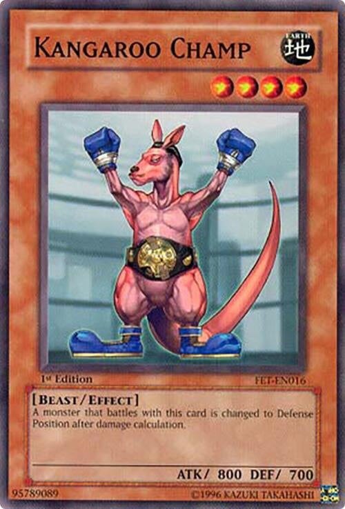 Image for Kangaroo Champ (Flaming Eternity) (FET-EN016) - YuGiOh