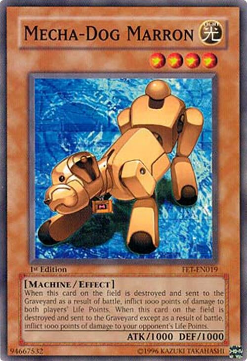 Image for Mecha-Dog Marron (Flaming Eternity) (FET-EN019) - YuGiOh