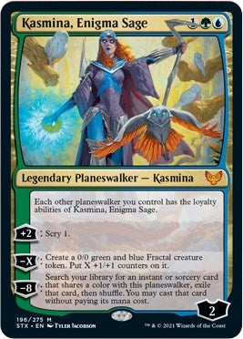 Image for Kasmina, Enigma Sage (Strixhaven: School of Mages) (196) - Magic: The Gathering
