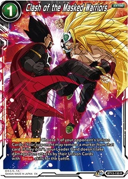 Image for Clash of the Masked Warriors (Supreme Rivalry) (BT13-150) - Dragon Ball Super: Masters