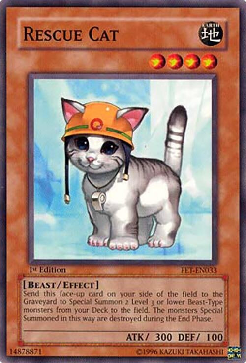 Image for Rescue Cat (Flaming Eternity) (FET-EN033) - YuGiOh