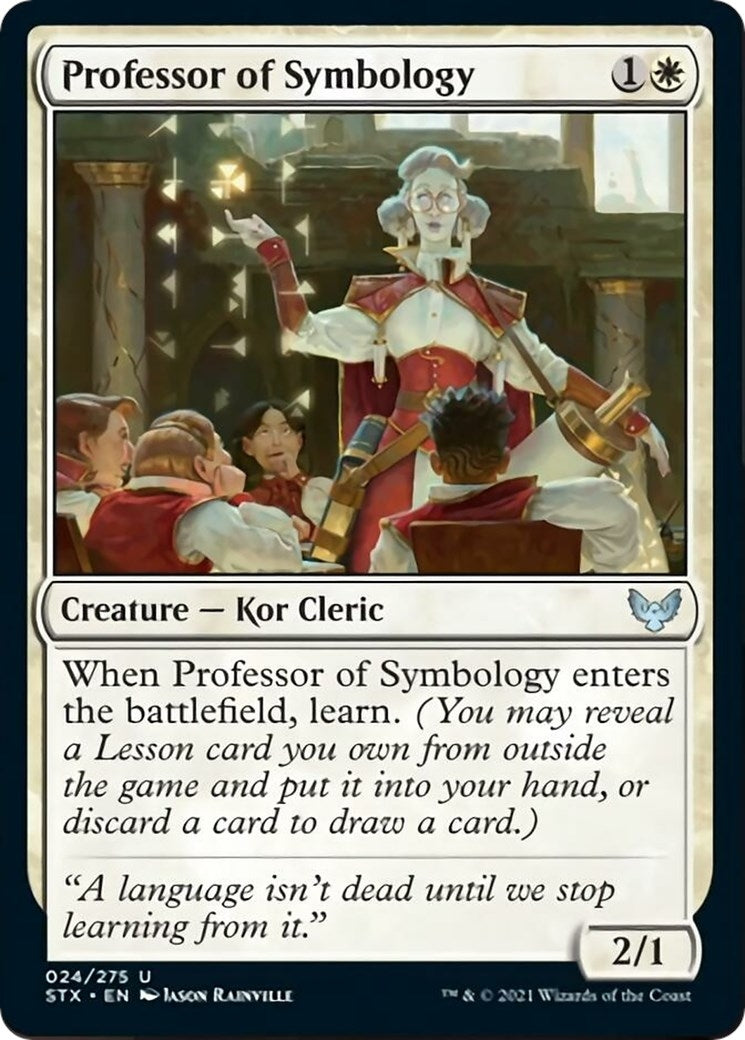 Image for Professor of Symbology (Strixhaven: School of Mages) (24) - Magic: The Gathering