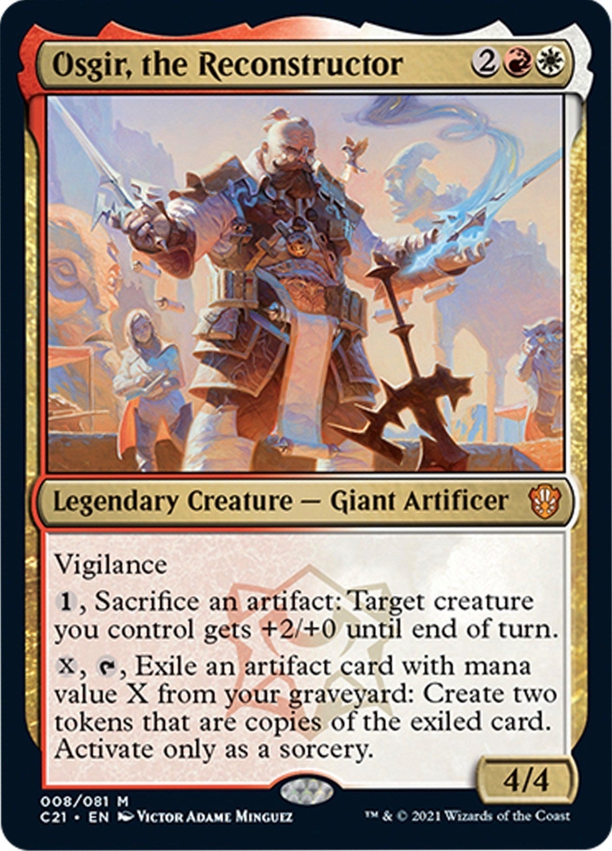 Image for Osgir, the Reconstructor (Commander 2021) (8) - Magic: The Gathering