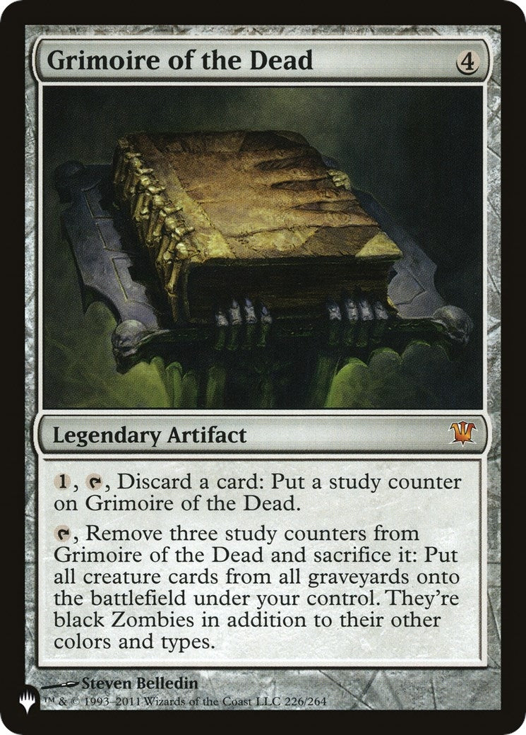 Image for Grimoire of the Dead (The List Reprints) (226/264) - Magic: The Gathering