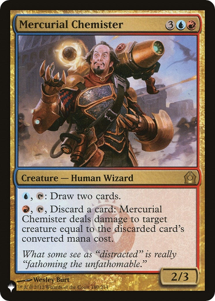 Image for Mercurial Chemister (The List Reprints) (180/274) - Magic: The Gathering