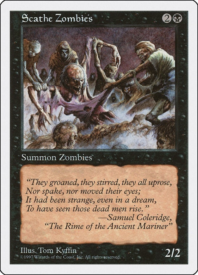 Image for Scathe Zombies (Fifth Edition) - Magic: The Gathering