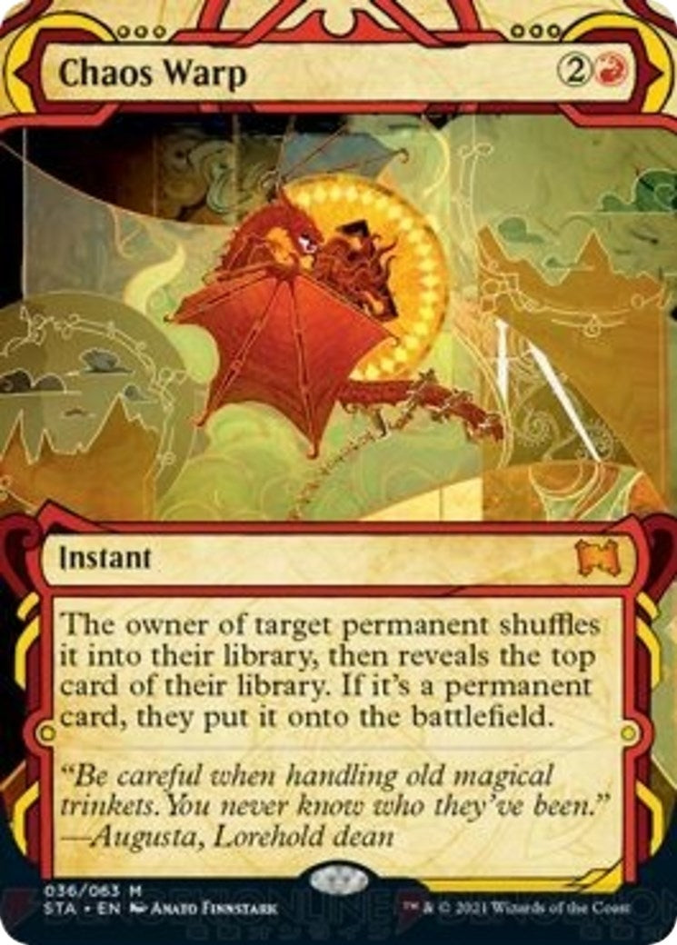 Image for Chaos Warp (Strixhaven: Mystical Archives) (36) - Magic: The Gathering