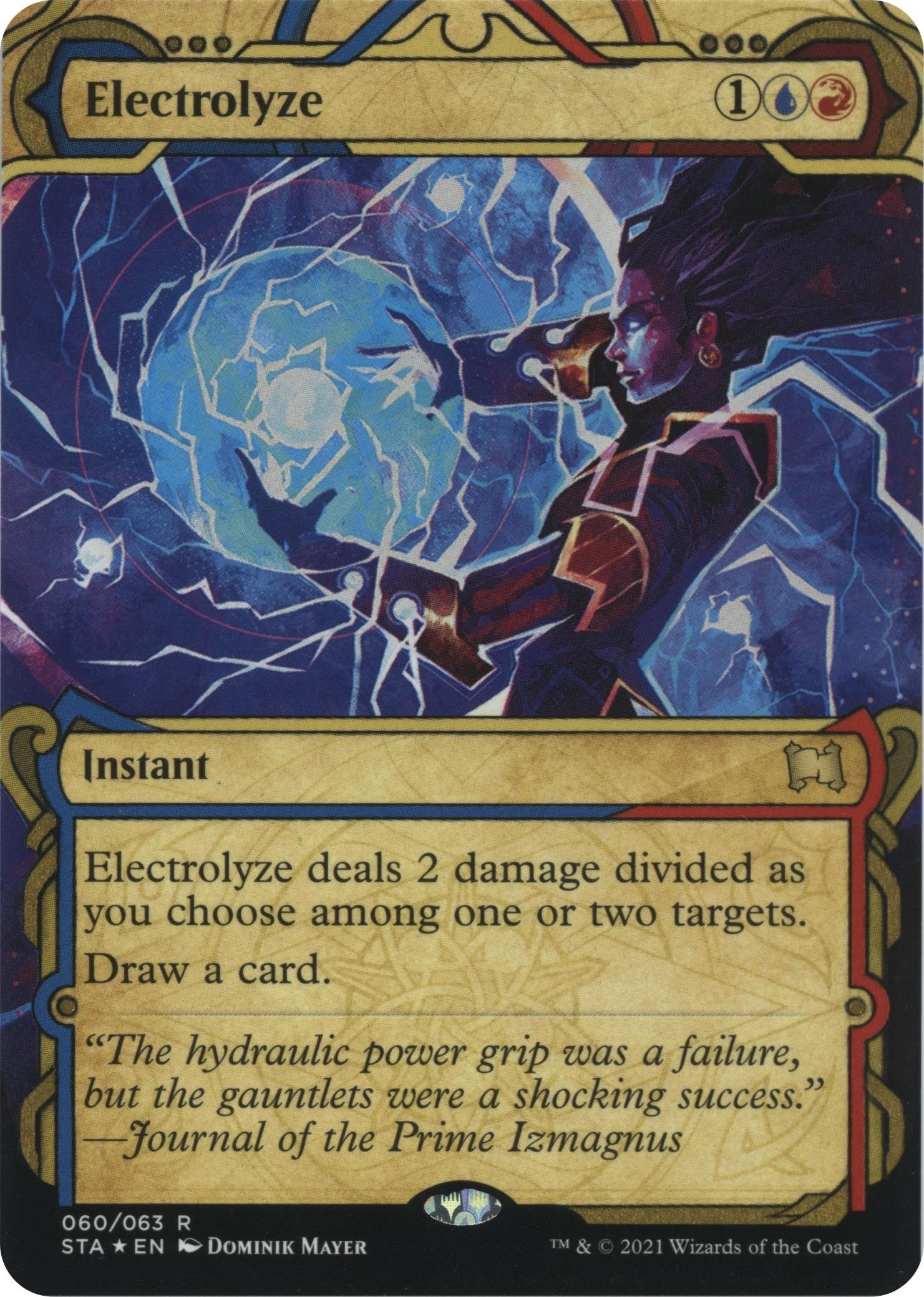 Image for Electrolyze (Foil Etched) (Strixhaven: Mystical Archives) (60) - Magic: The Gathering