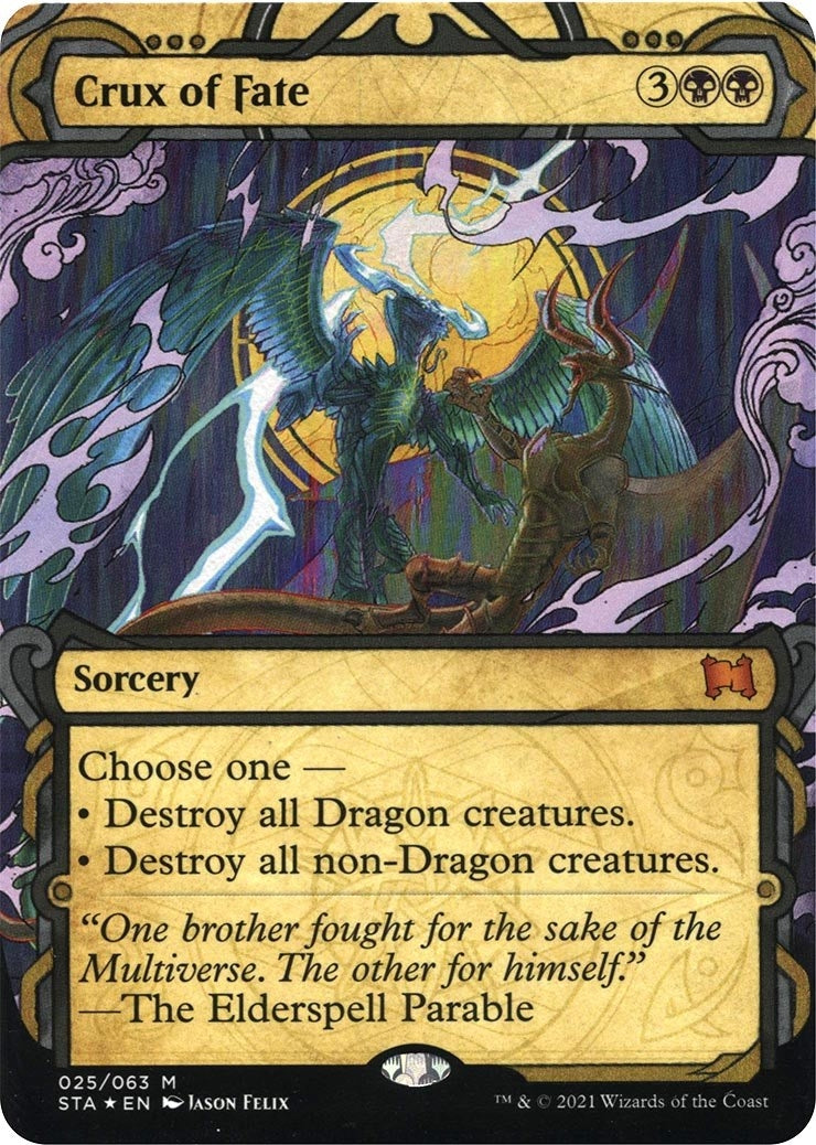 Image for Crux of Fate (Foil Etched) (Strixhaven: Mystical Archives) (25) - Magic: The Gathering