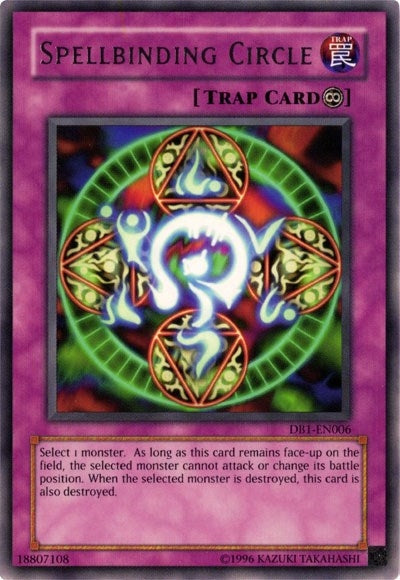Image for Spellbinding Circle (Dark Beginning 1) (DB1-EN006) - YuGiOh
