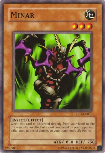 Image for Minar (Dark Beginning 1) (DB1-EN010) - YuGiOh