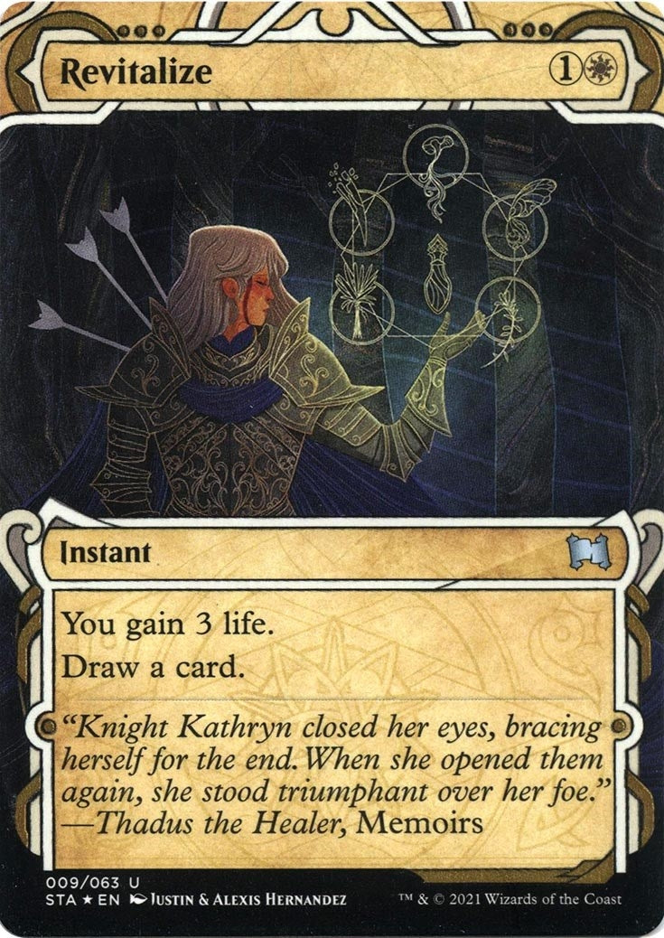 Image for Revitalize (Foil Etched) (Strixhaven: Mystical Archives) (9) - Magic: The Gathering