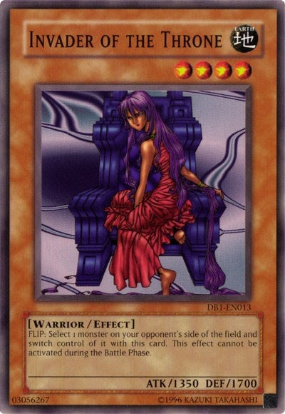 Image for Invader of the Throne (Dark Beginning 1) (DB1-EN013) - YuGiOh