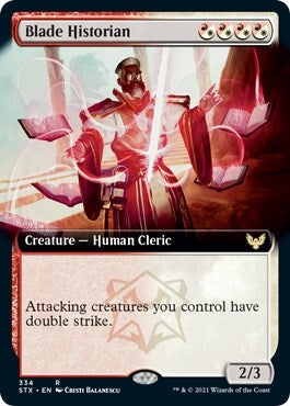 Image for Blade Historian (Extended Art) (Strixhaven: School of Mages) (334) - Magic: The Gathering