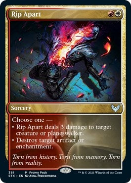Image for Rip Apart (Promo Pack: Strixhaven) (381) - Magic: The Gathering