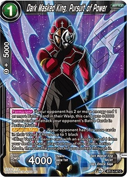 Image for Dark Masked King, Pursuit of Power (Supreme Rivalry) (BT13-147) - Dragon Ball Super: Masters