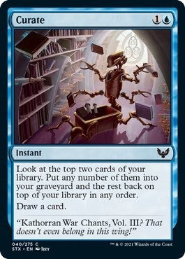 Image for Curate (Strixhaven: School of Mages) (40) - Magic: The Gathering