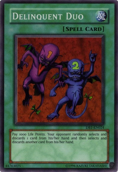 Image for Delinquent Duo (Dark Beginning 1) (DB1-EN024) - YuGiOh