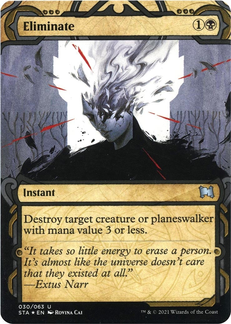Image for Eliminate (Foil Etched) (Strixhaven: Mystical Archives) (30) - Magic: The Gathering