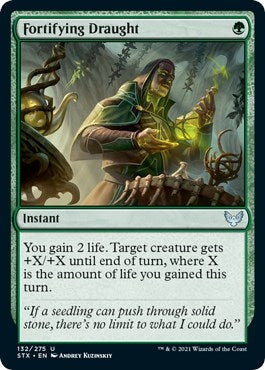 Image for Fortifying Draught (Strixhaven: School of Mages) (132) - Magic: The Gathering