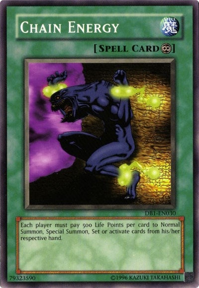 Image for Chain Energy (Dark Beginning 1) (DB1-EN030) - YuGiOh