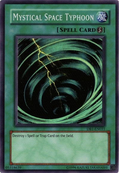 Image for Mystical Space Typhoon (Dark Beginning 1) (DB1-EN031) - YuGiOh