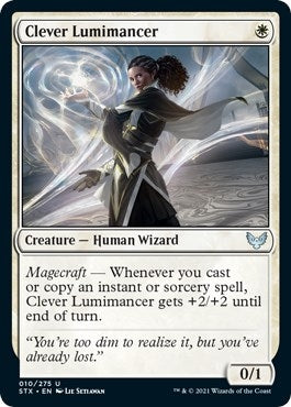 Image for Clever Lumimancer (Strixhaven: School of Mages) (10) - Magic: The Gathering