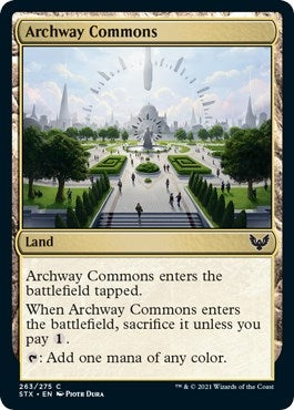 Image for Archway Commons (Strixhaven: School of Mages) (263) - Magic: The Gathering