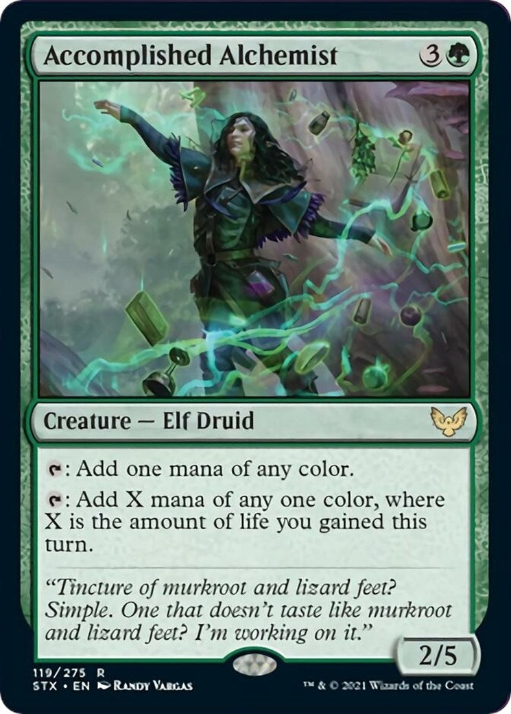 Image for Accomplished Alchemist (Strixhaven: School of Mages) (119) - Magic: The Gathering