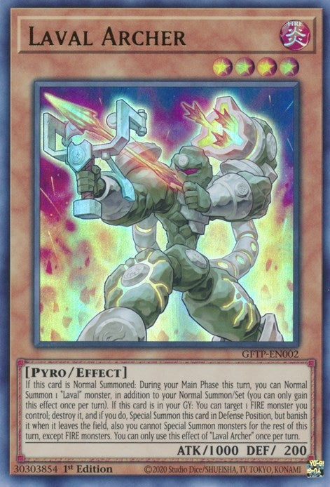 Image for Laval Archer (Ghosts From the Past) (GFTP-EN002) - YuGiOh