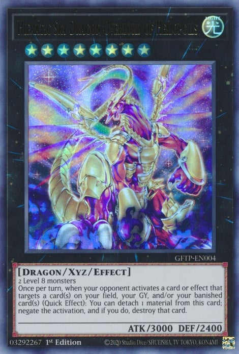 Image for Hieratic Sky Dragon Overlord of Heliopolis (Ghosts From the Past) (GFTP-EN004) - YuGiOh